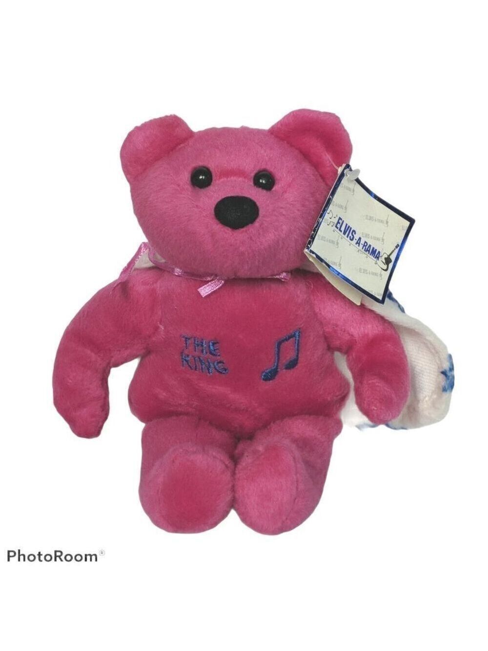 Elvis A Rama The King Pink Teddy Bear Plush